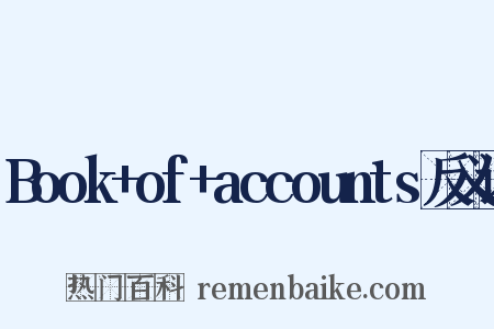 Book+of+accounts反义词是什么意思的图片
